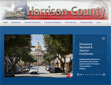 Tablet Screenshot of harrisoncountytexas.org
